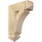 Ekena Millwork Thorton Arts & Crafts Rough Sawn Bracket, Douglas Fir, 4"W x 14"D x 18"H BKT04X14X18THR03RDF - alternate 1